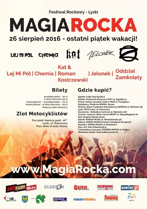 Magia Rocka 2016 w Lyskach